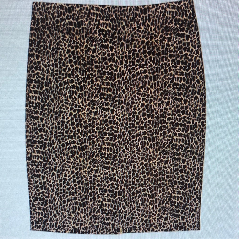 Leopard Print Women's Skirt